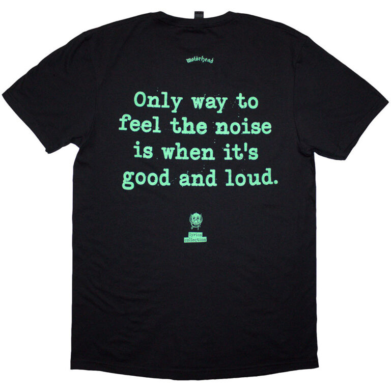 Motorhead Overkill Lyric T-Shirt
