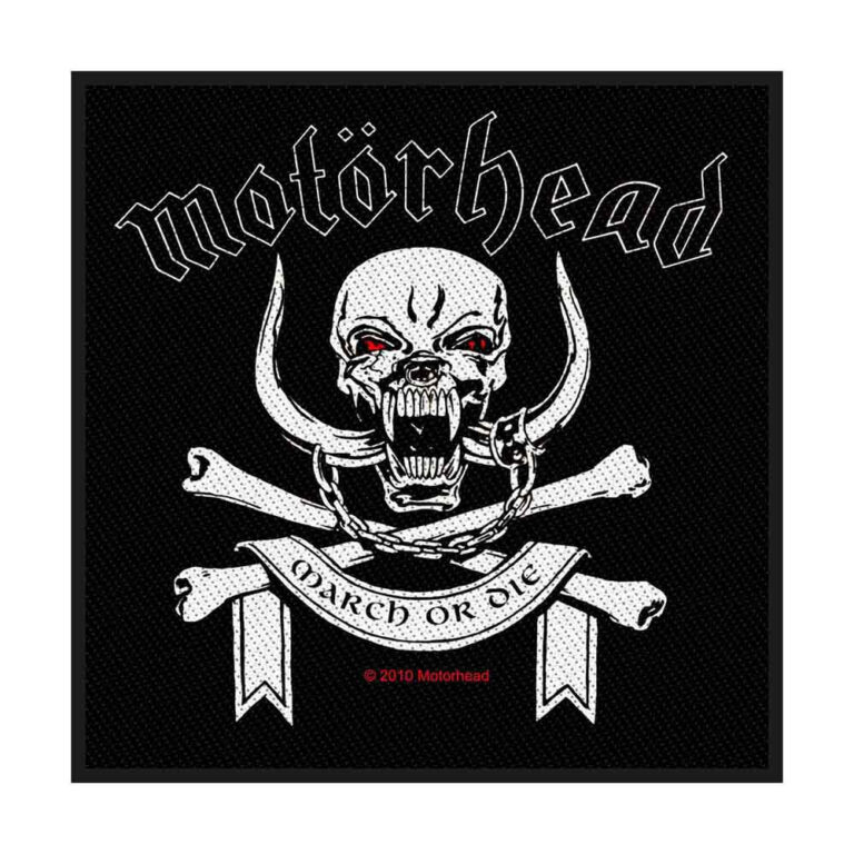 Motorhead March Or Die Patch