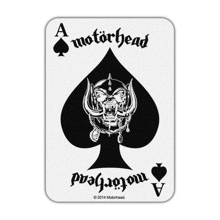 Motorhead Ace of Spades Card Patch
