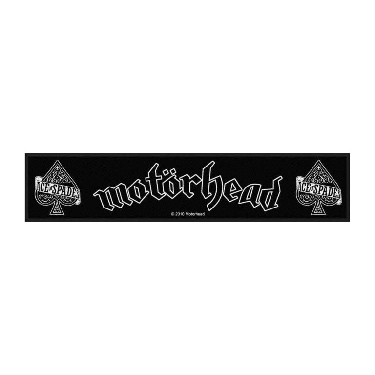 Motorhead Ace Of Spades Large Strip Patch (200mm x 50mm)