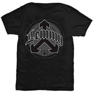 Lemmy Arrow Logo Black T-Shirt