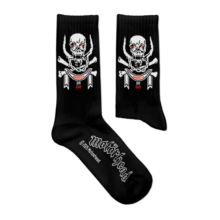 Motorhead – MARCH OR DIE (EU 36-40/UK 4-7/US 4½-7½) Socks