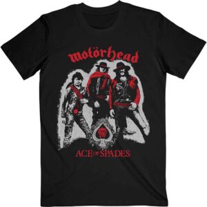 Motorhead Ace of Spades Cowboys Black T-Shirt