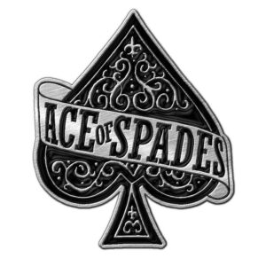 Motorhead Ace of Spades Enamel In-Fill Pin Badge