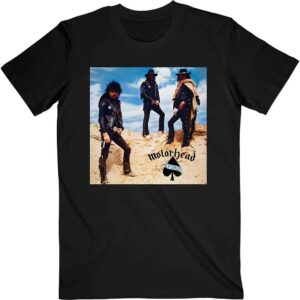 Motorhead Ace of Spades Track list Black Back Print T-Shirt