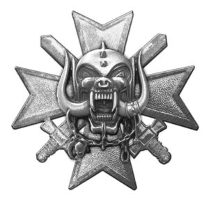 Motorhead Bad Magic Die-Cast Relief Pin Badge