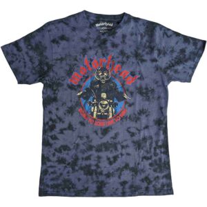 Motorhead Born To Lose Biker Navy Blue Wash Collection T-Shirt