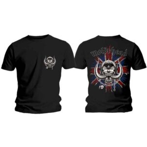 Motorhead British War Pig & Logo Back Print T-Shirt
