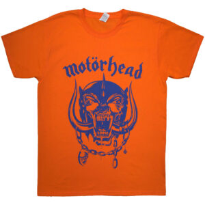 Motorhead Good & Loud Orange Back Print T-Shirt
