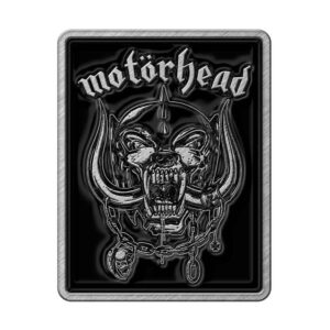Motorhead Logo & War Pig Enamel In-Fill Pin Badge