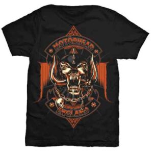 Motorhead Orange Ace Black T-Shirt