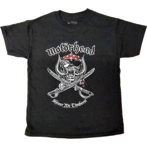 Motorhead Shiver Me Timbers Black Kids T-Shirt