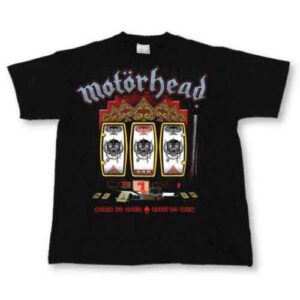Motorhead Slots Black T-Shirt
