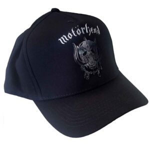 Motorhead Sonic Silver Warpig Black Baseball Cap