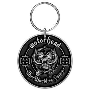 Motorhead The World Is Yours Keychain