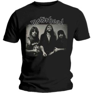 Motorhead Under Cover Black Back Print T-Shirt