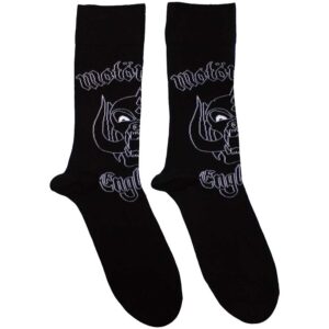 Motorhead Unisex England Black UK Size 7 - 11 Ankle Socks