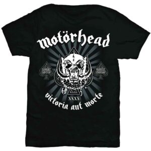 Motorhead Victoria Aut Morte Black T-Shirt