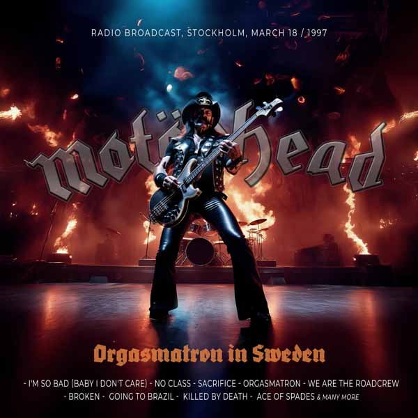 Motorhead – ORGASMATRON IN SWEDEN CD