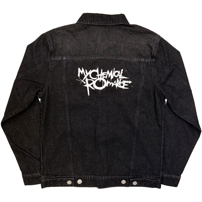 My Chemical Romance Logo (Black Denim) Denim Jacket