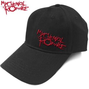 My Chemical Romance Black Parade Logo Black Baseball Cap