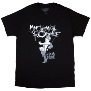My Chemical Romance Clock Logo Black T-Shirt