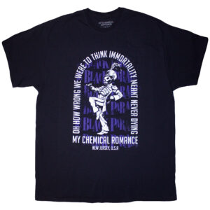 My Chemical Romance Immortality Arch Navy Blue T-Shirt