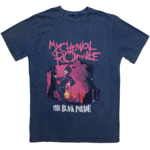 My Chemical Romance March Blue Wash Wash Collection T-Shirt
