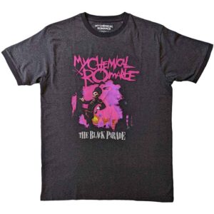 My Chemical Romance March Charcoal Grey Ringer T-Shirt