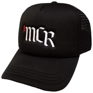 My Chemical Romance MCR Logo Black Mesh Back Cap