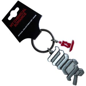 My Chemical Romance MCR Logo Candle Charm Keychain