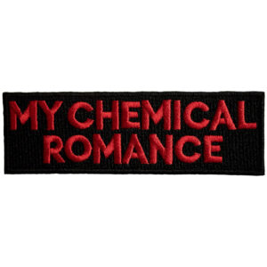 My Chemical Romance Text Logo Patch