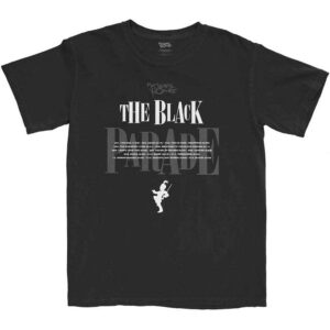 My Chemical Romance Track Listing Black T-Shirt