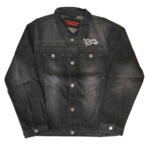 My Chemical Romance Unisex Logo Black Denim Back Print Denim Jacket