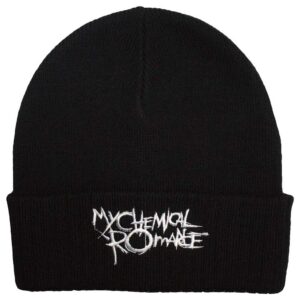My Chemical Romance Unisex The Black Parade Logo Black Beanie Hat