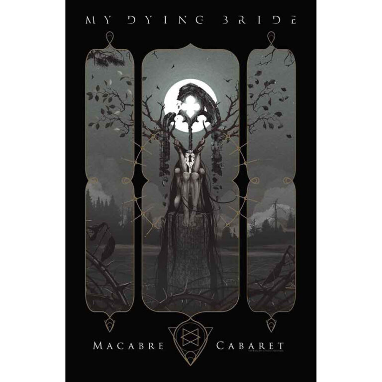 My Dying Bride Macabre Cabaret Textile Poster