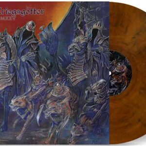 Mystic Circle - KRIEGSGÖTTER MMXXV (DARK ORANGE MARBLED VINYL) Vinyl LP