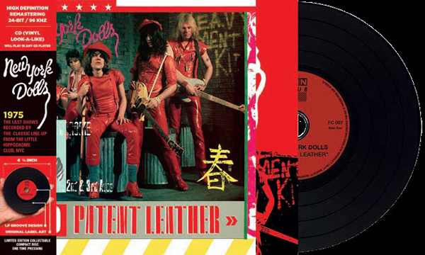 New York Dolls – RED PATENT LEATHER Compact Disc Digi