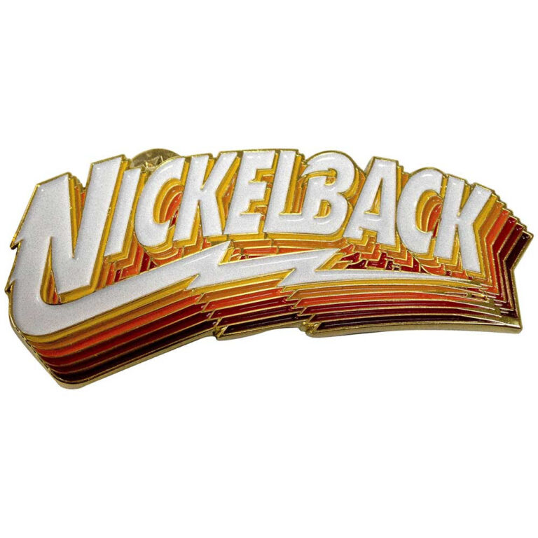 Nickelback Gradient Shadows Logo Pin Badge