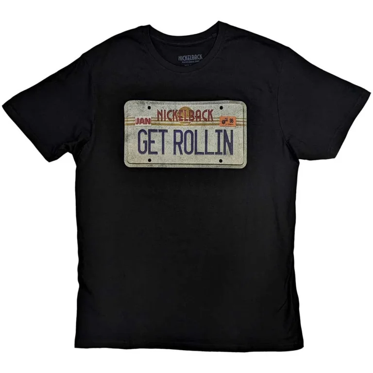 Nickelback License Plate T-Shirt