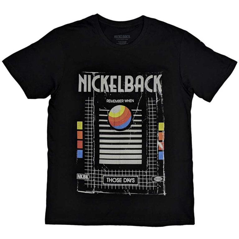 Nickelback Those Days VHS T-Shirt