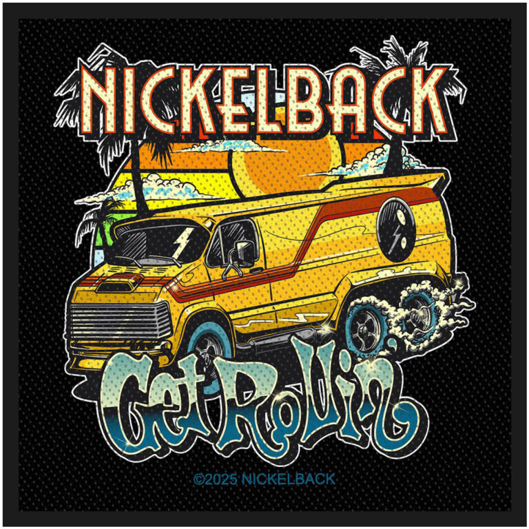 Nickelback Standard Get Rollin’ Woven Patch