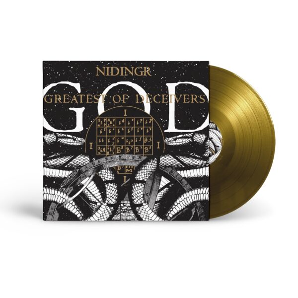 Nidingr - GREATEST OF DECEIVERS (GOLD VNYL) Vinyl LP