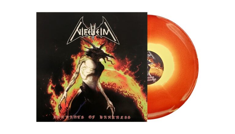 Nifelheim – SERVANTS OF DARKNESS (ORANGE RED SWIRL VINYL) Vinyl LP