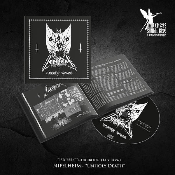 Nifelheim – UNHOLY DEATH (HARDCOVER-DIGIBOOK) CD & Book Set