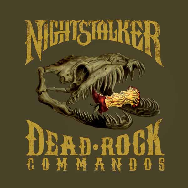 Nightstalker – DEAD ROCK COMMANDOS (RED VINYL) Vinyl LP