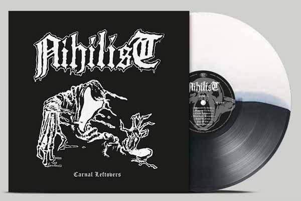 Nihilist – CARNAL LEFTOVER (HALF+HALF BLACK/WHITE) Vinyl LP