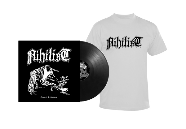Nihilist – CARNAL LEFTOVERS (LP + XXL T-SHIRT) Vinyl LP