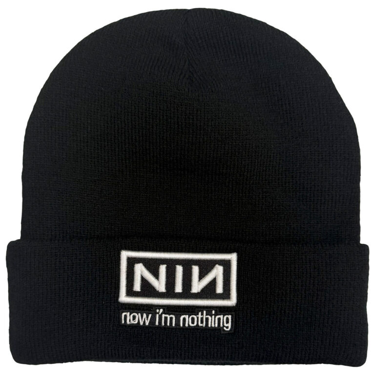Nine Inch Nails Now I’m Nothing Beanie Hat