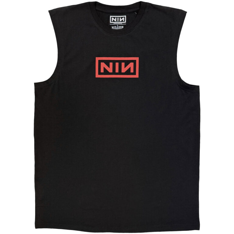 Nine Inch Nails Red Logos Vest